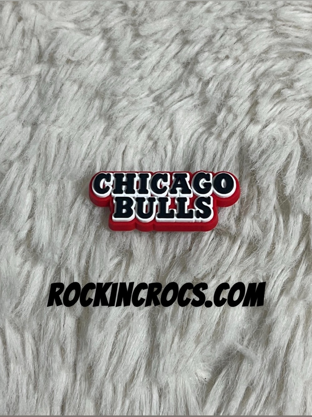 Chicago Bulls Croc Charm
